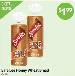 Homeland Market Sara Lee Honey Wheat Bread offer