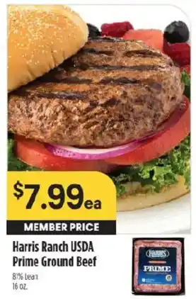 Harris Ranch USDA Prime Ground Beef