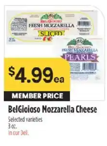 Raley's BelGioioso Mozzarella Cheese offer