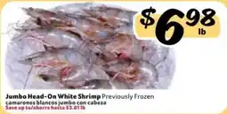 Fresco y Más Jumbo Head-On White Shrimp offer