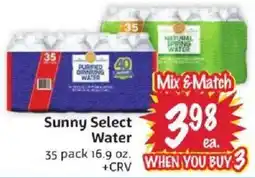Foodmaxx Sunny Select Water offer