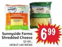 Foodmaxx Sunnyside Farms Shredded Cheese offer