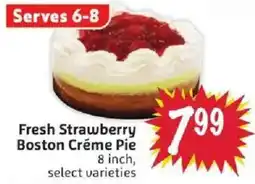 Foodmaxx Fresh Strawberry Boston Crème Pie offer