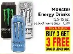 Save Mart Monster Energy Drinks offer