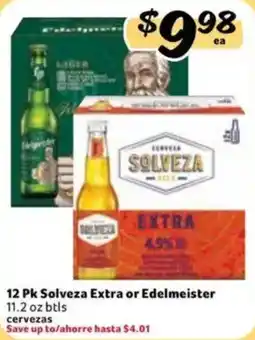 Fresco y Más Solveza Extra or Edelmeister offer