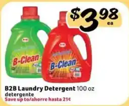Fresco y Más B-Clean laundry detergent offer