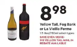 Coborn's Yellow Tail or La Vieille Ferme offer