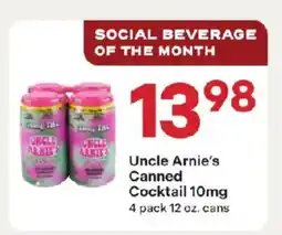Coborn's Uncle Arnie's Canned Cocktail offer