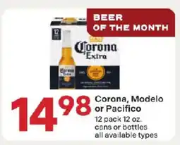 Coborn's Corona, Modelo or Pacifico offer
