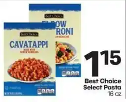 The Markets Best Choice Select Pasta offer