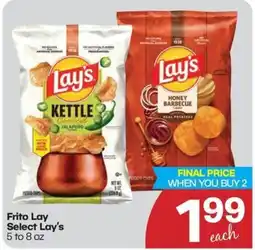 The Markets Frito Lay Select Lay's offer
