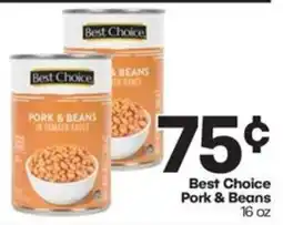 The Markets Best Choice Pork & Beans offer