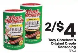 The Markets Tony Chachere's Original Creole Seasoning offer
