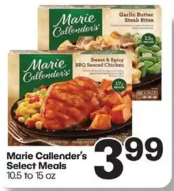 The Markets Marie Callender's Select Meals offer