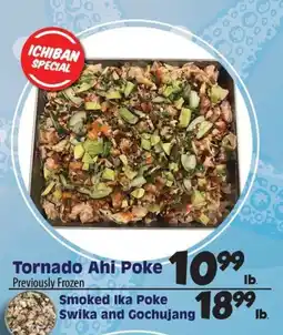 Times Supermarkets Ichiban Special Tornado Ahi Poke offer