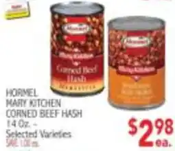 Ingles Markets Hormel mary kitchen corned beef hash offer