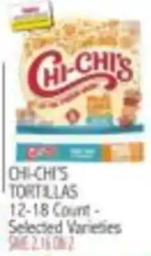 Ingles Markets Chi-Chi's tortillas offer