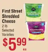 Smart & Final First Street Shredded Cheese offer