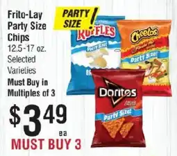 Smart & Final Frito-Lay Party Size Chips offer