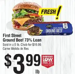 Smart & Final First Street Ground Beef offer