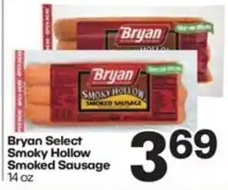 The Markets Bryan Select Smoky Hollow Smoked Sausage offer