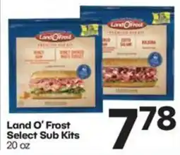 The Markets Land O' Frost Select Sub Kits offer