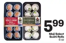 The Markets Moji Select Sushi Rolls offer