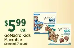 Yoke's Fresh Market GoMacro Kids Macrobar offer