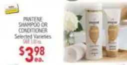 Ingles Markets Pantene shampoo or conditioner offer