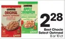 Harp's Market Best Chocie Select Oatmeal offer