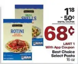 Harp's Market Best Choice Select Pasta offer