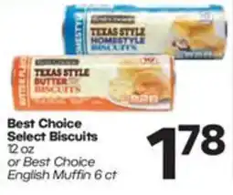 Harp's Market Best Choice Select Biscuits offer