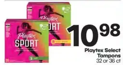 Harp's Market Playtex Select Tampons offer