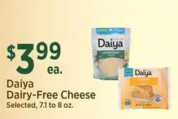 Yoke's Fresh Market Daiya Dairy-Free Cheese offer
