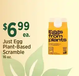 Yoke's Fresh Market Just Egg Plant-Based Scramble offer