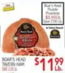 Ingles Markets Boar's Head Tavern Ham offer