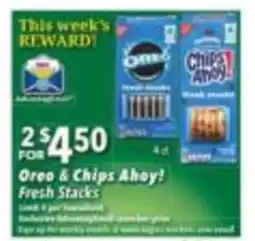 Ingles Markets Oreo & Chips Ahoy! Fresh Stacks offer