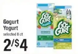 Lowes Foods Gogurt Yogurt offer