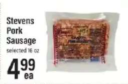 Lowes Foods Stevens pork sausage offer
