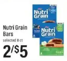 Lowes Foods Nutri Grain Bars offer