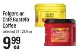 Lowes Foods Folgers or Café Bustelo Coffee offer