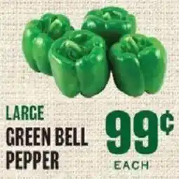 Lowes Foods Large green bell pepper offer