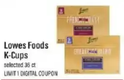 Lowes Foods Lowes Foods K-Cups offer