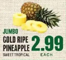 Lowes Foods Jumbo Cold Ripe Pineapple offer