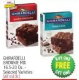 Ingles Markets Ghirardelli brownie mix offer