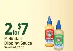 Yoke's Fresh Market Melinda's Dipping Sauce offer