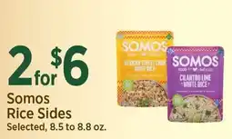 Yoke's Fresh Market Somos rice sides offer