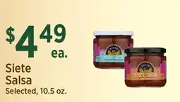 Yoke's Fresh Market Siete Salsa offer