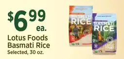Yoke's Fresh Market Lotus Foods Basmati Rice offer