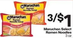 Harp's Market Maruchan Select Ramen Noodles offer